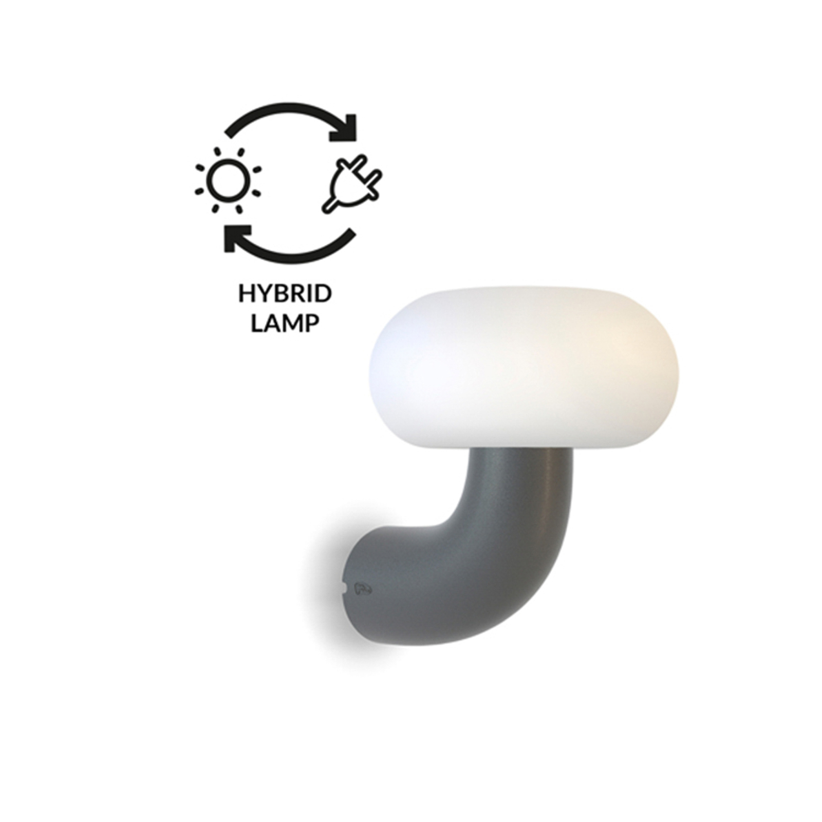 Newgarden Pepita LED-Außenwandleuchte, Hybridsolar