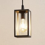 Lindby Filimon lampa wisząca zewnętrzna szara E27