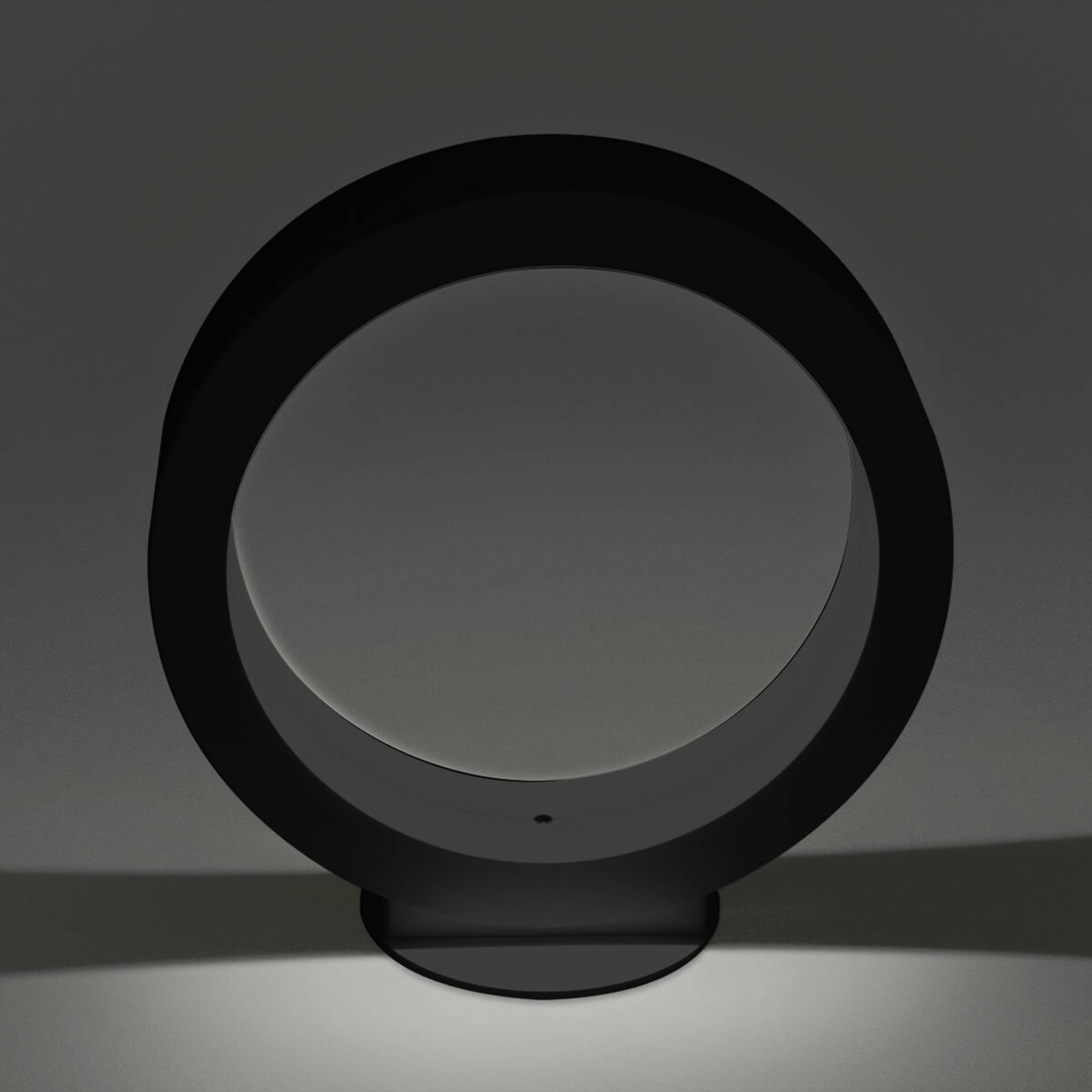 Cini&Nils Assolo - Lampada da tavolo LED nera, 20 cm