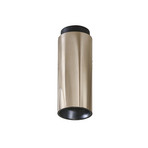 Plafoniera Tobo, Ø 6,5 cm, color nichel - DCW