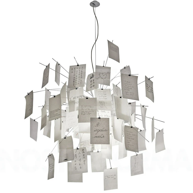 Ingo Maurer - Zettel'z lampe 5 Suspension