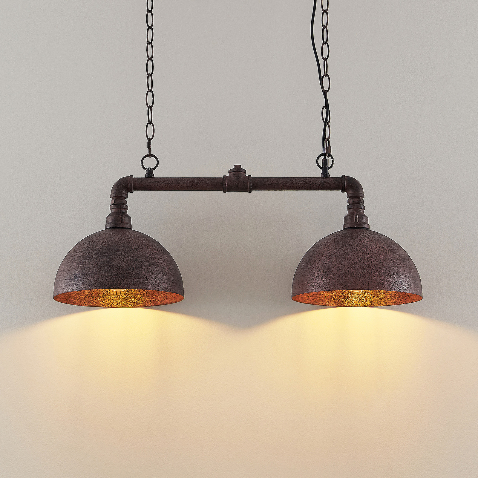 Lindby Truett hanging light, 2-bulb