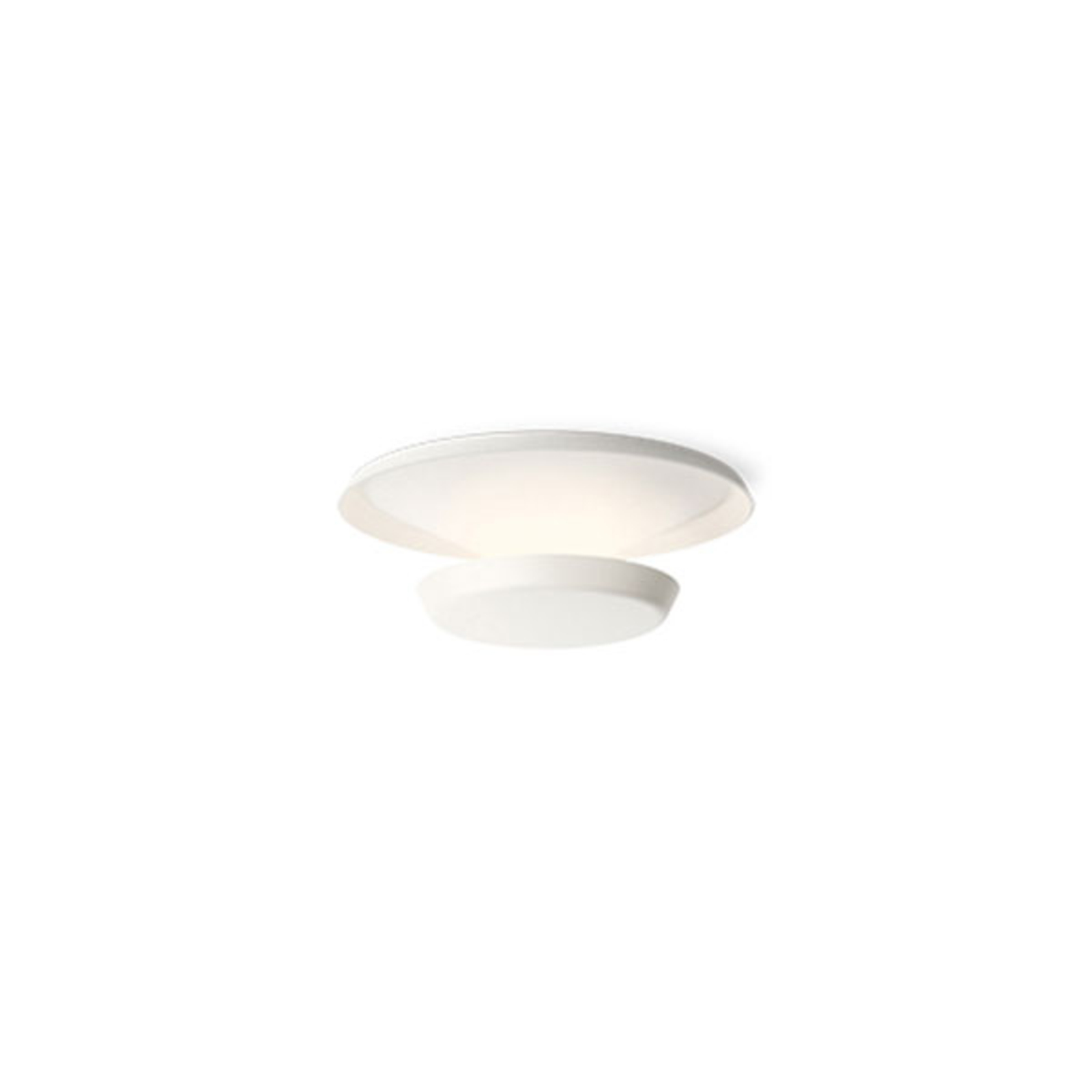 Vibia Top LED wall light Ø 17 cm in metal