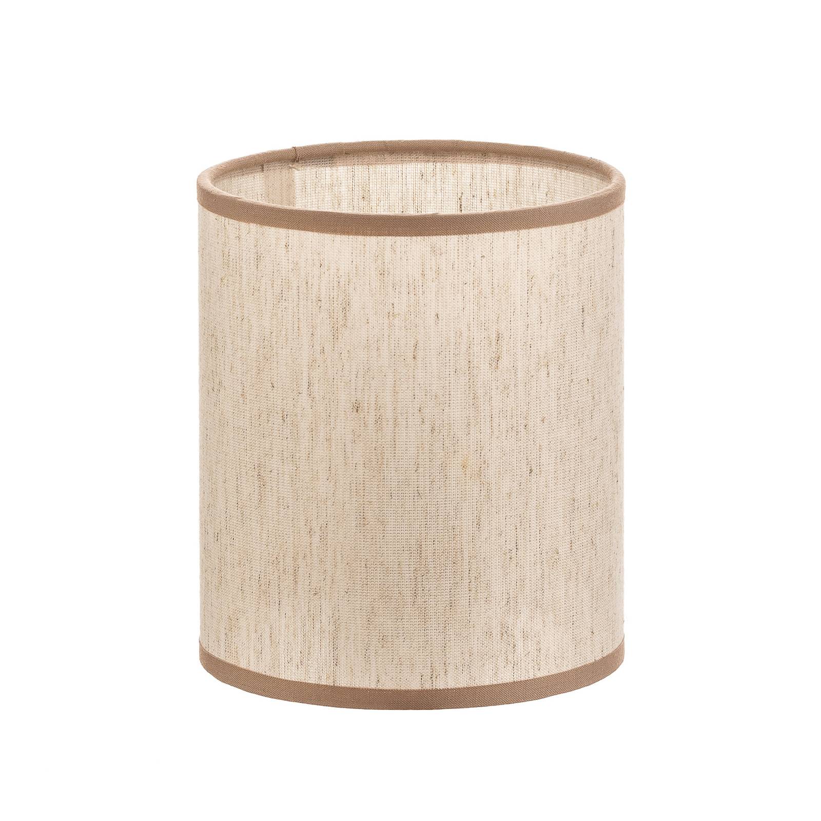 Lampenschirm Roller ecru/beige Ø 13 cm Höhe 15 cm