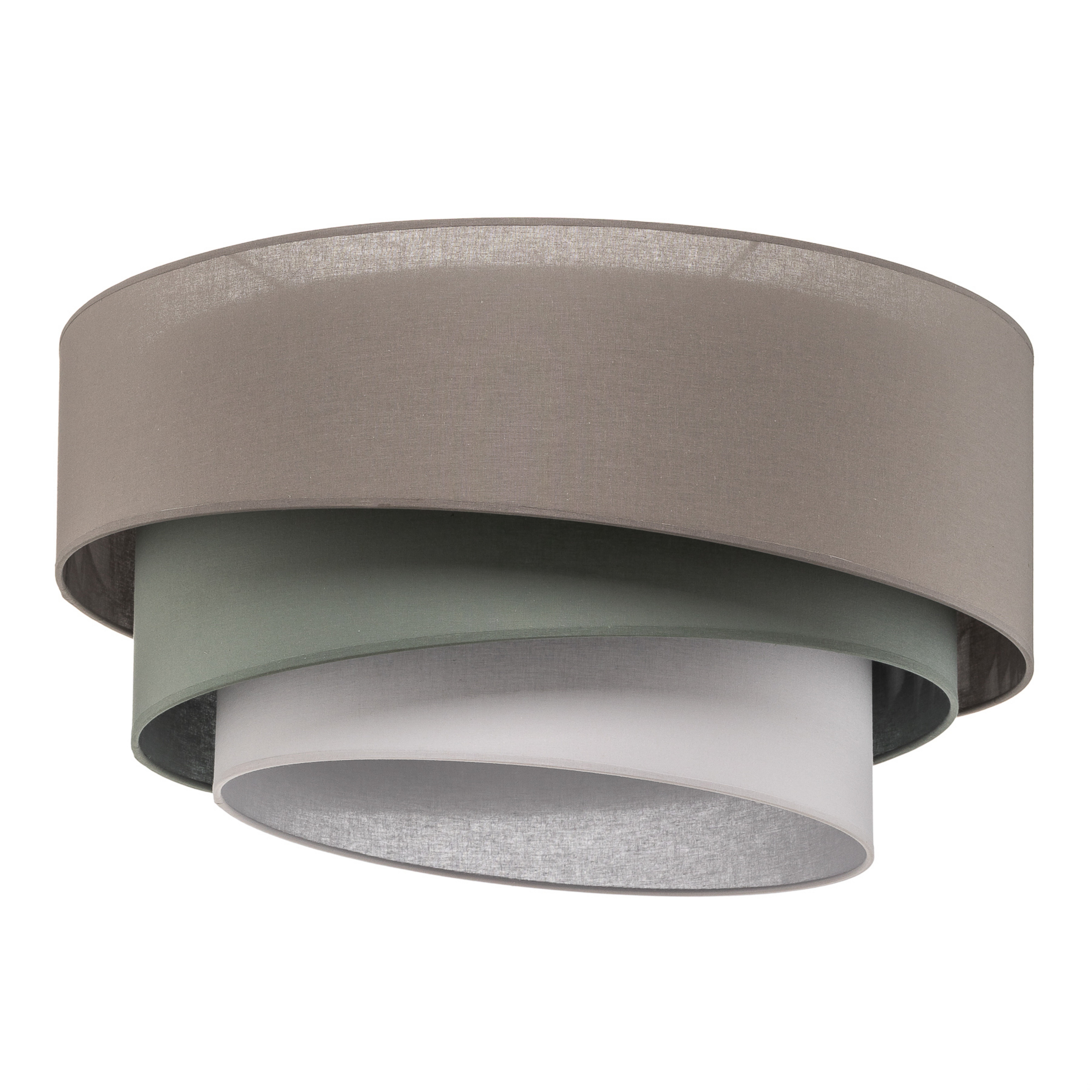 Trio Deckenleuchte Ø60 Dunkelheit Grau/Salvie Grün/Light Grau - Euluna