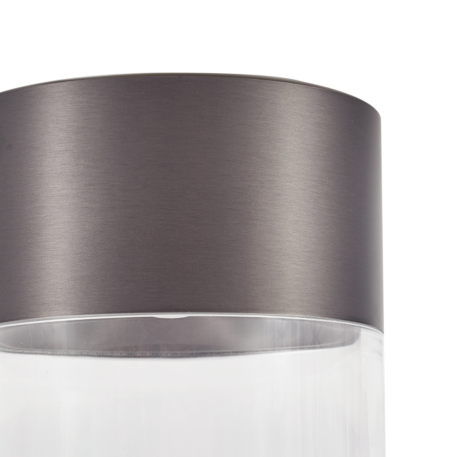 Lindby LED plafondlamp Dalila, zwart, Ø 10 cm, aluminium