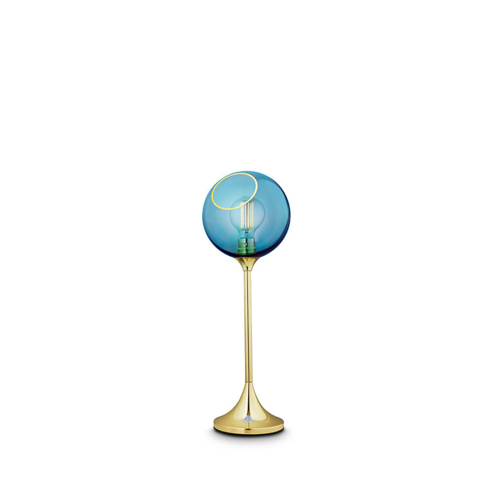 Ballroom Bordslampa Blue Sky/Gold - Design By Us