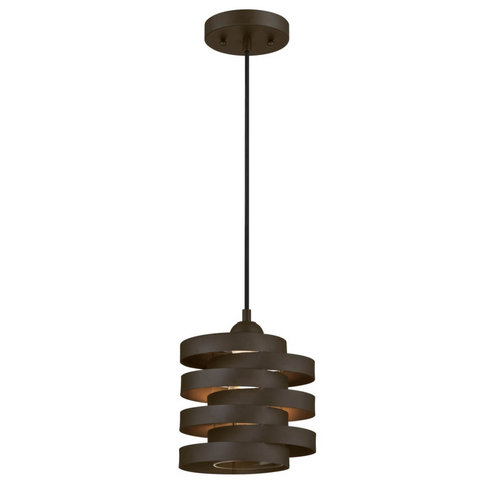 Westinghouse Charlize hängande lampa med metallringar