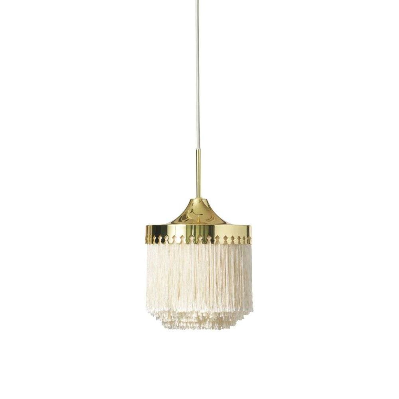 Fringe Závěsná Lampa Ø20 Cream White - Warm Nordic