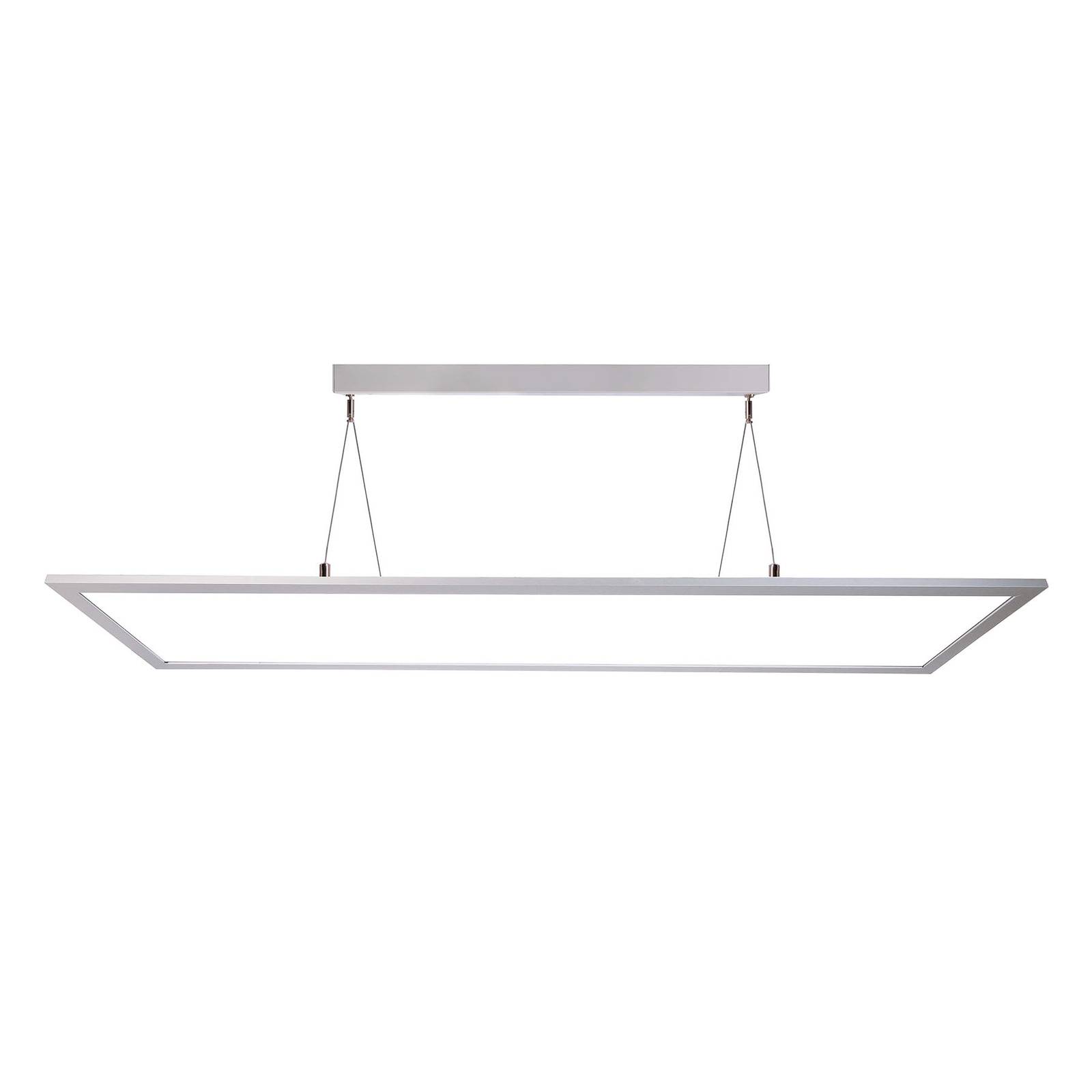 Suspension LED 3420 angulaire 4 000 K aluminium