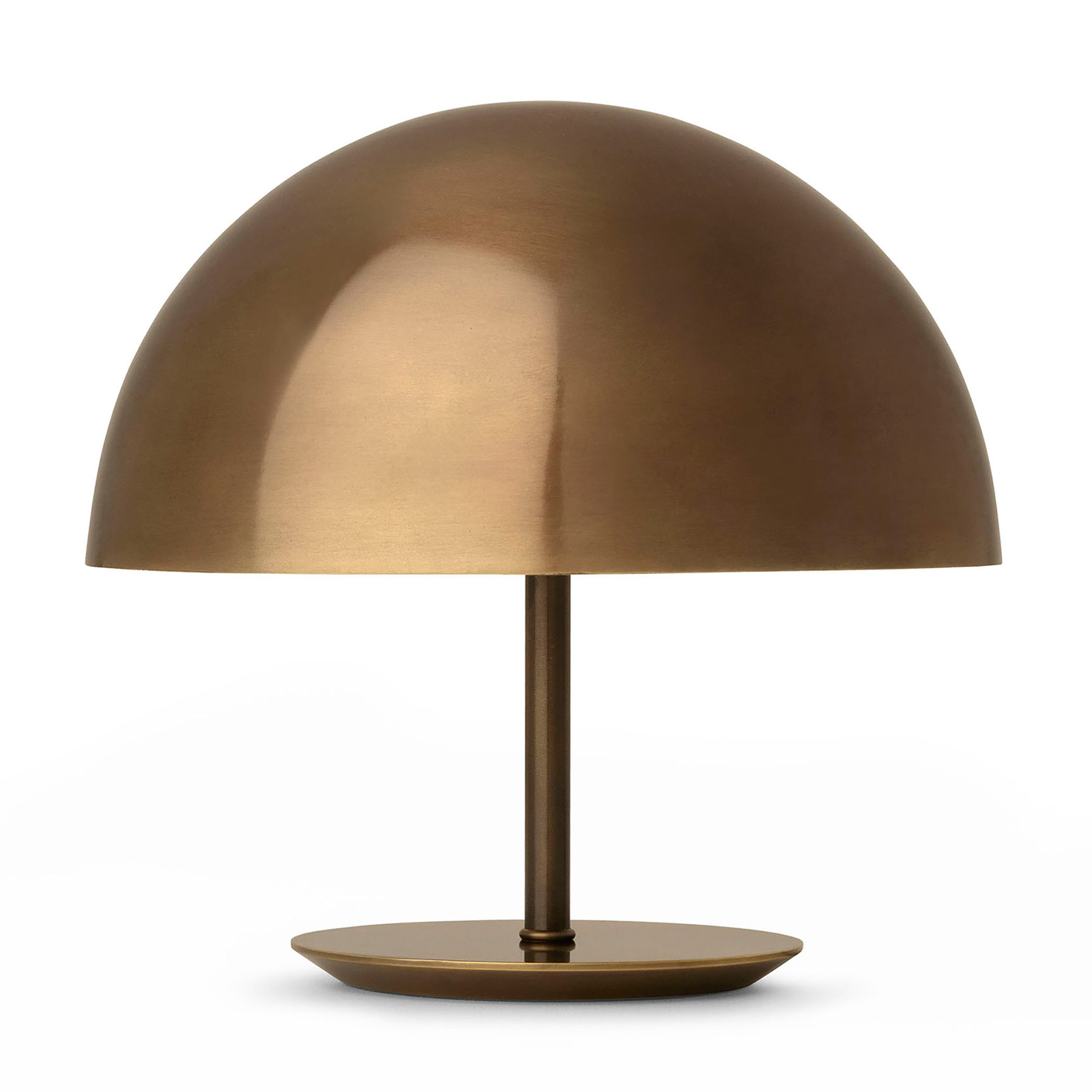 Mater Baby Dome bordslampa, Ø 25 cm av mässing