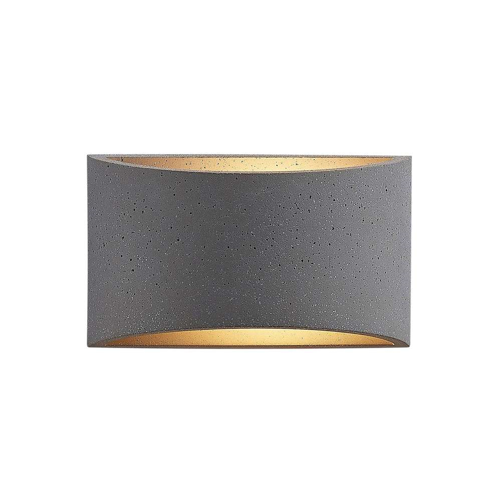 Edvin Wall Lamp Grey - Lindby