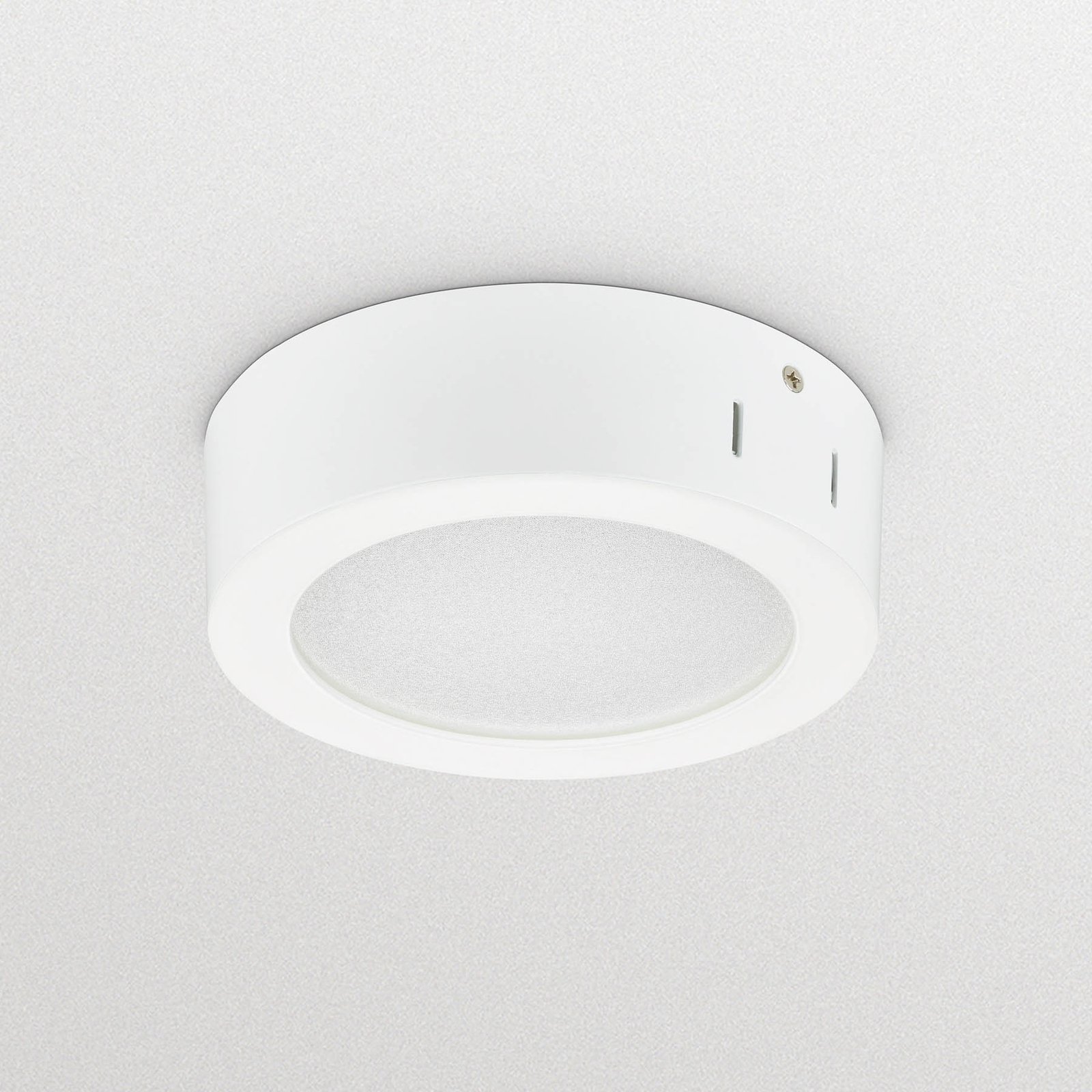 LED-Anbaudownlight DN145C, weiß, on/off