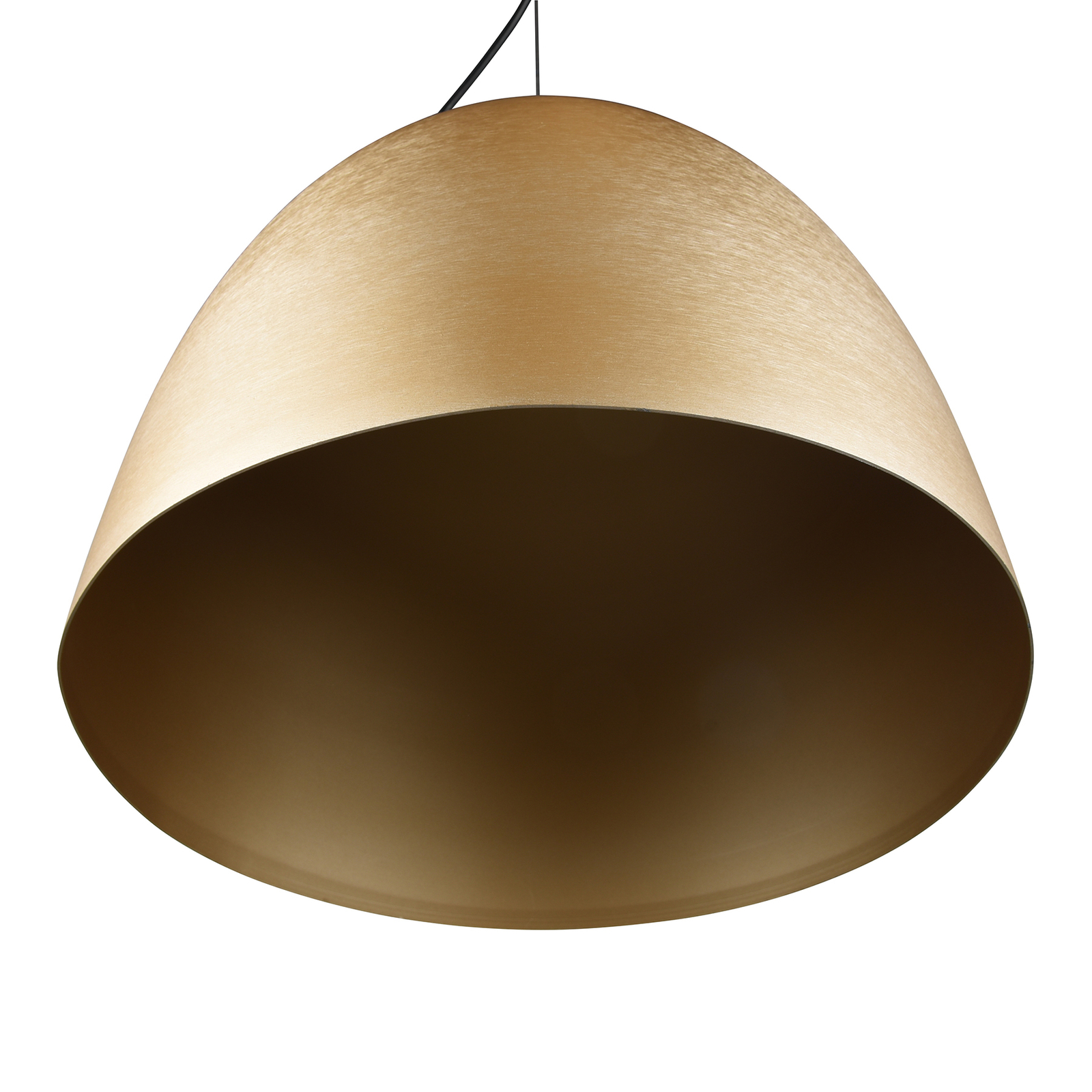 Suspension Tilda, à 1 lampe, laiton, Ø 40 cm