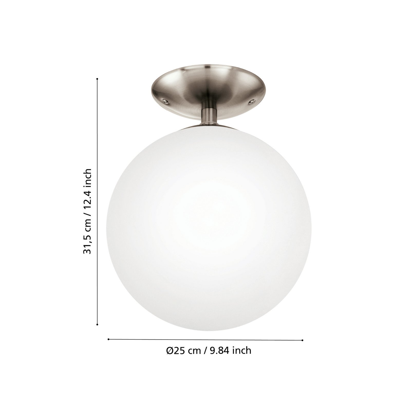 Plafonnier simple Rondo
