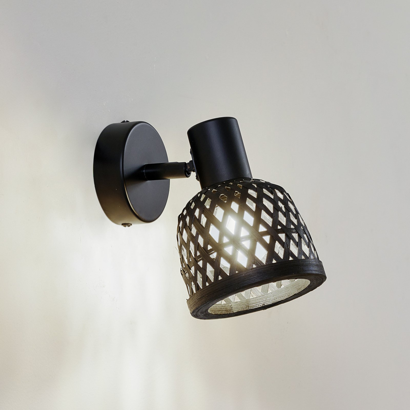 Eskil Applique Murale Ø10 Noir - Lindby