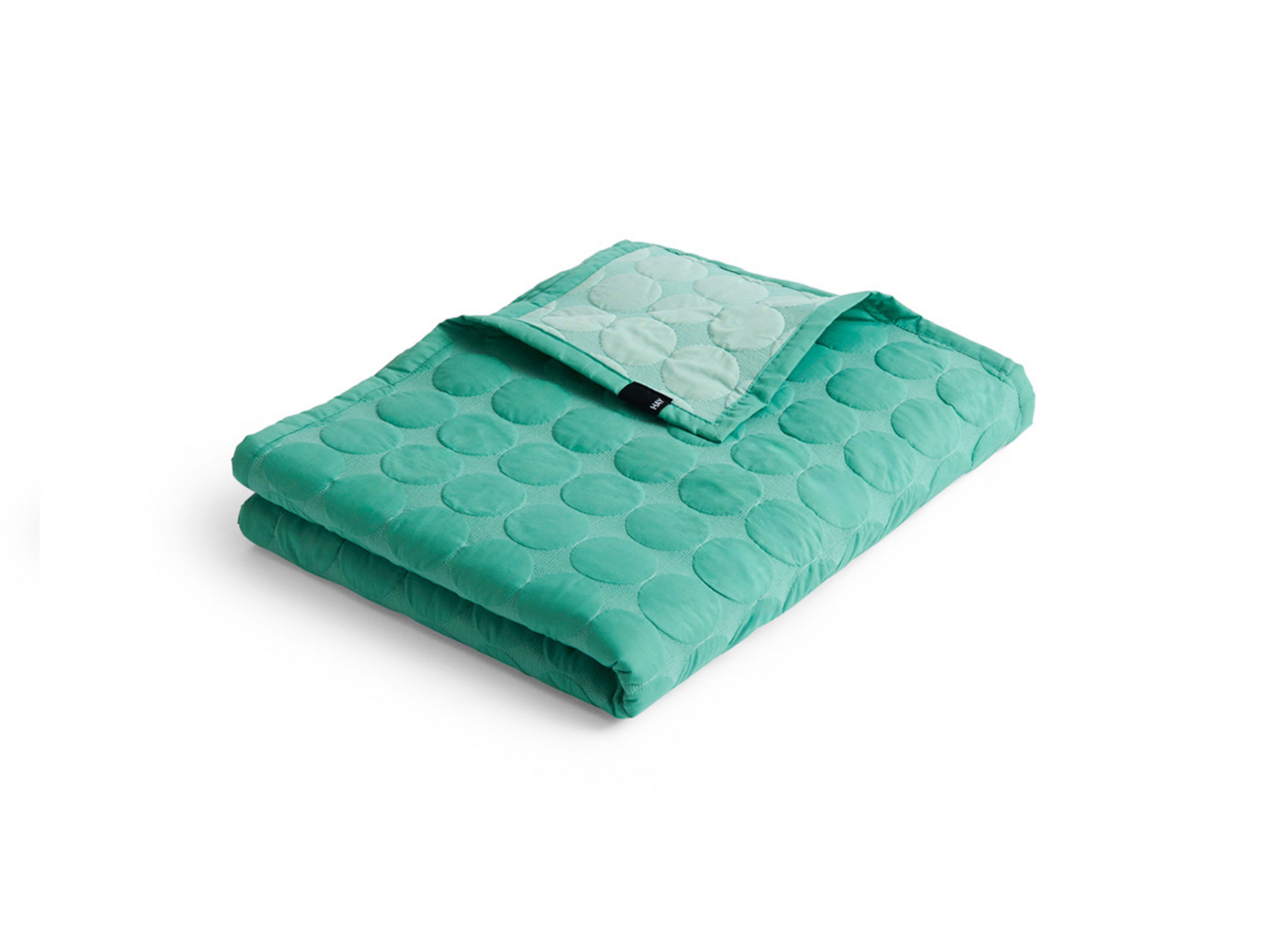 Mega Dot (Organic) Tagesdecke 260x260 Sea Green - Hay