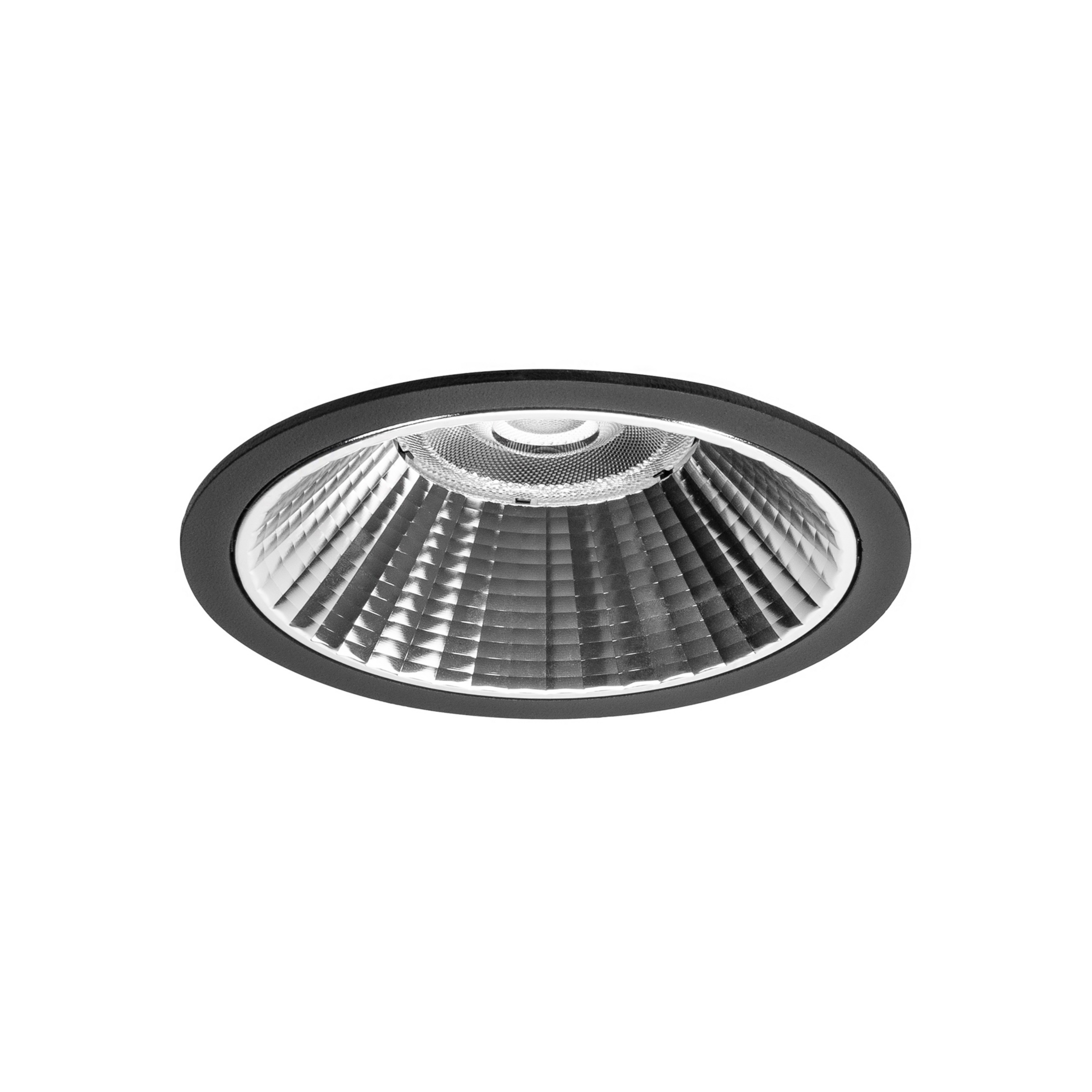 BRUMBERG Apollo Midi, facetté, rond, 3.000 K, noir