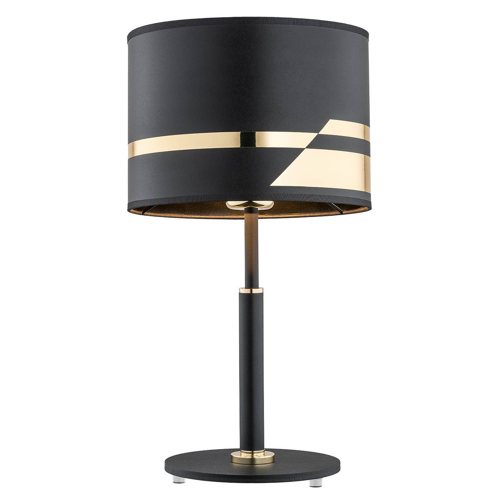 Lampe à poser Miramar avec abat-jour tissu décoré