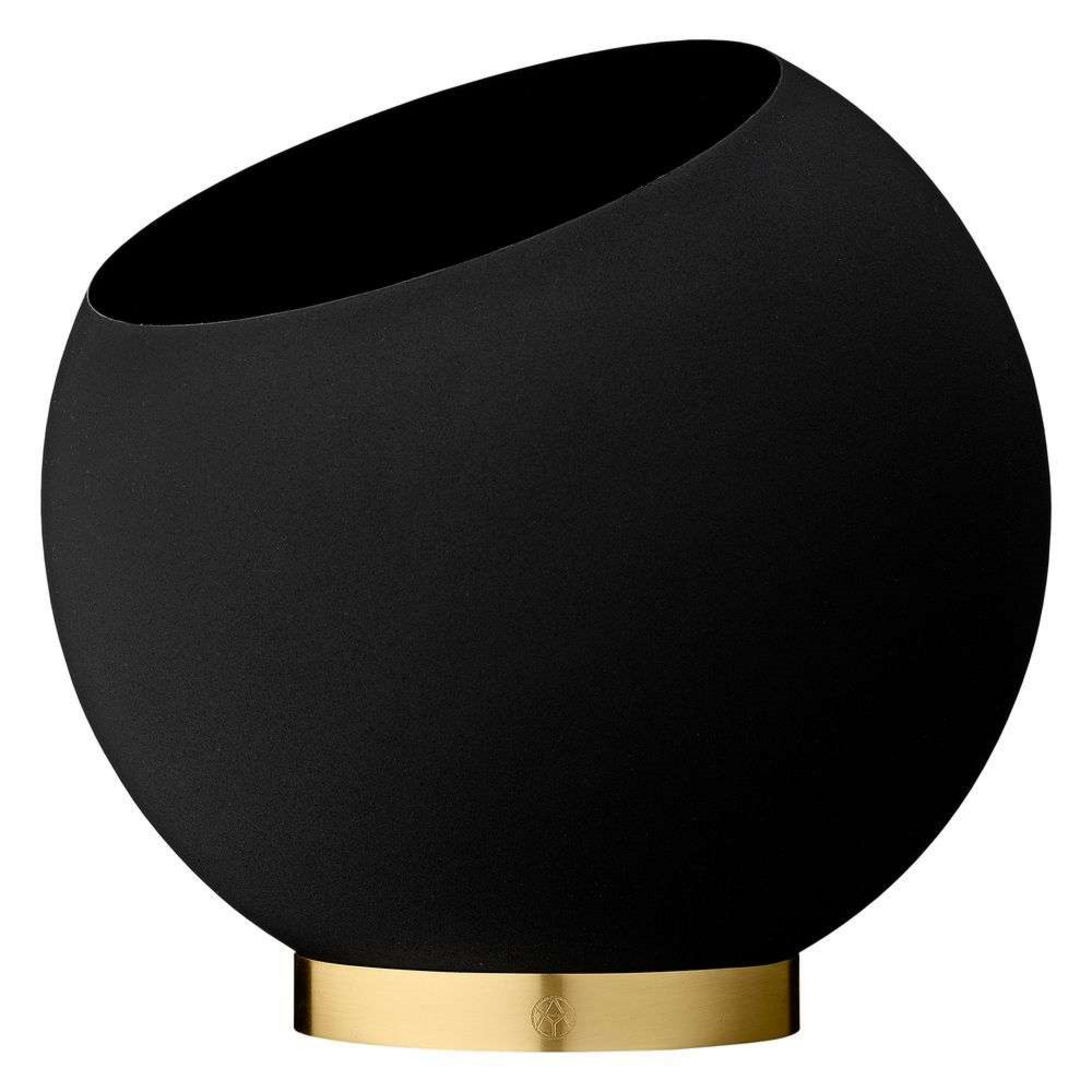 Globe Kasvi Ruukku Ø30xH26,6 Black/Gold - AYTM