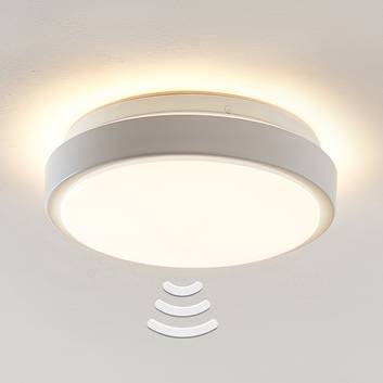 Lindby Camille LED ceiling lamp Ø 26 cm white