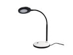 Ivan LED Table Lamp Black/Light Grey - Lindby