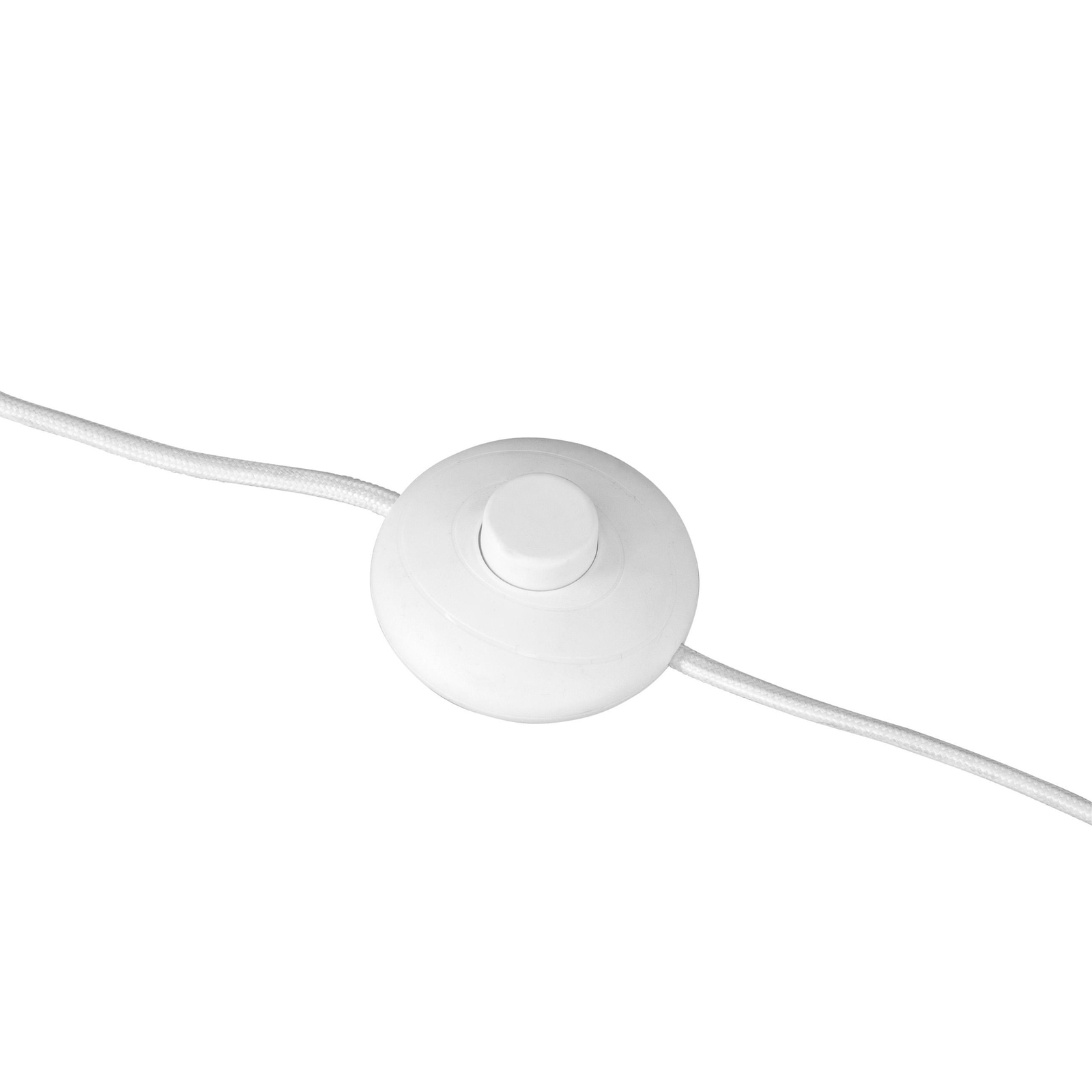 Dyberg Larsen Lampadaire Opus, blanc mat, hauteur 135 cm, métal