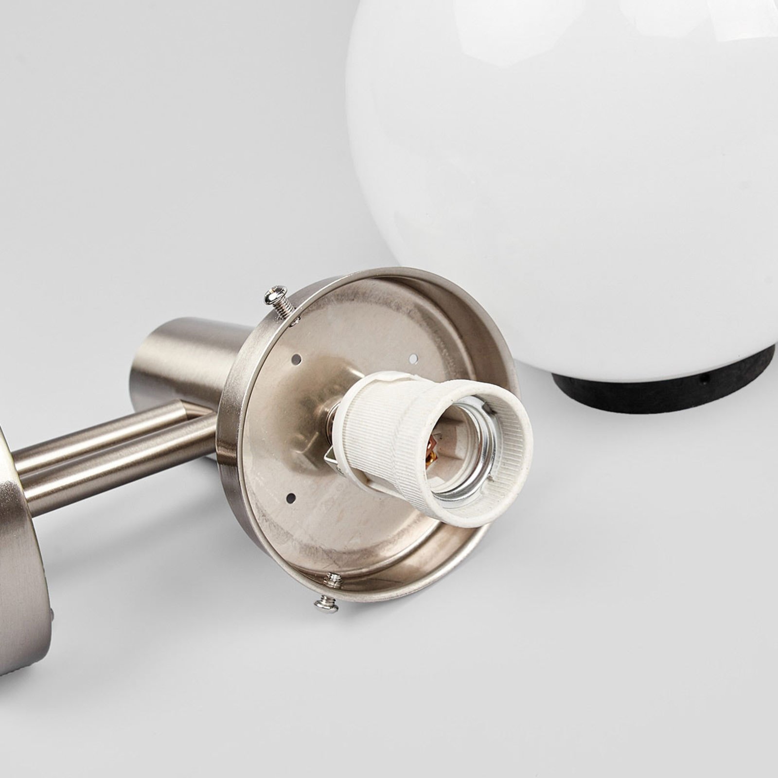 Nada Outdoor Wall Lamp w/Sensor Stainless Steel - Lindby