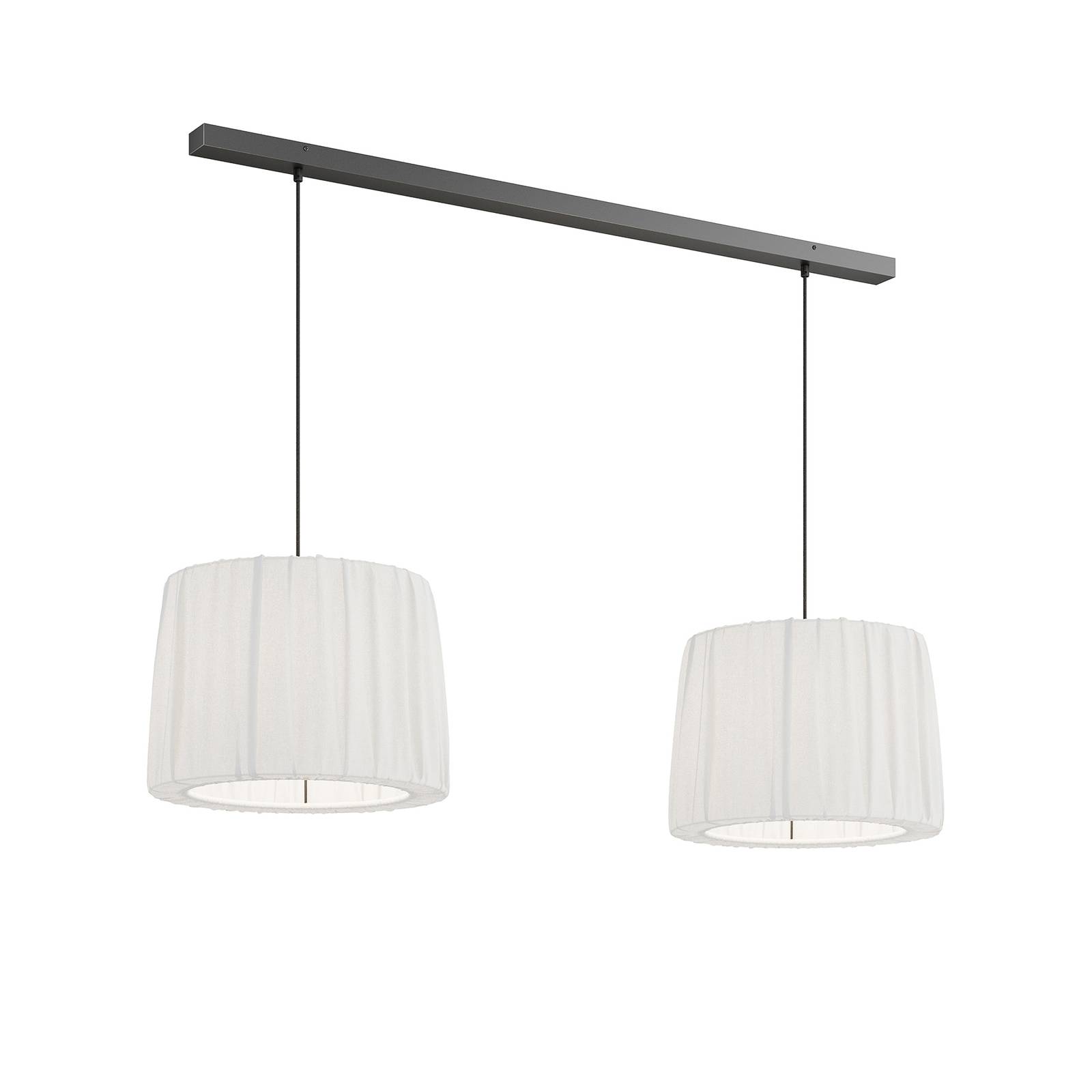 Envolight Waltz suspension 2 lampes blanche