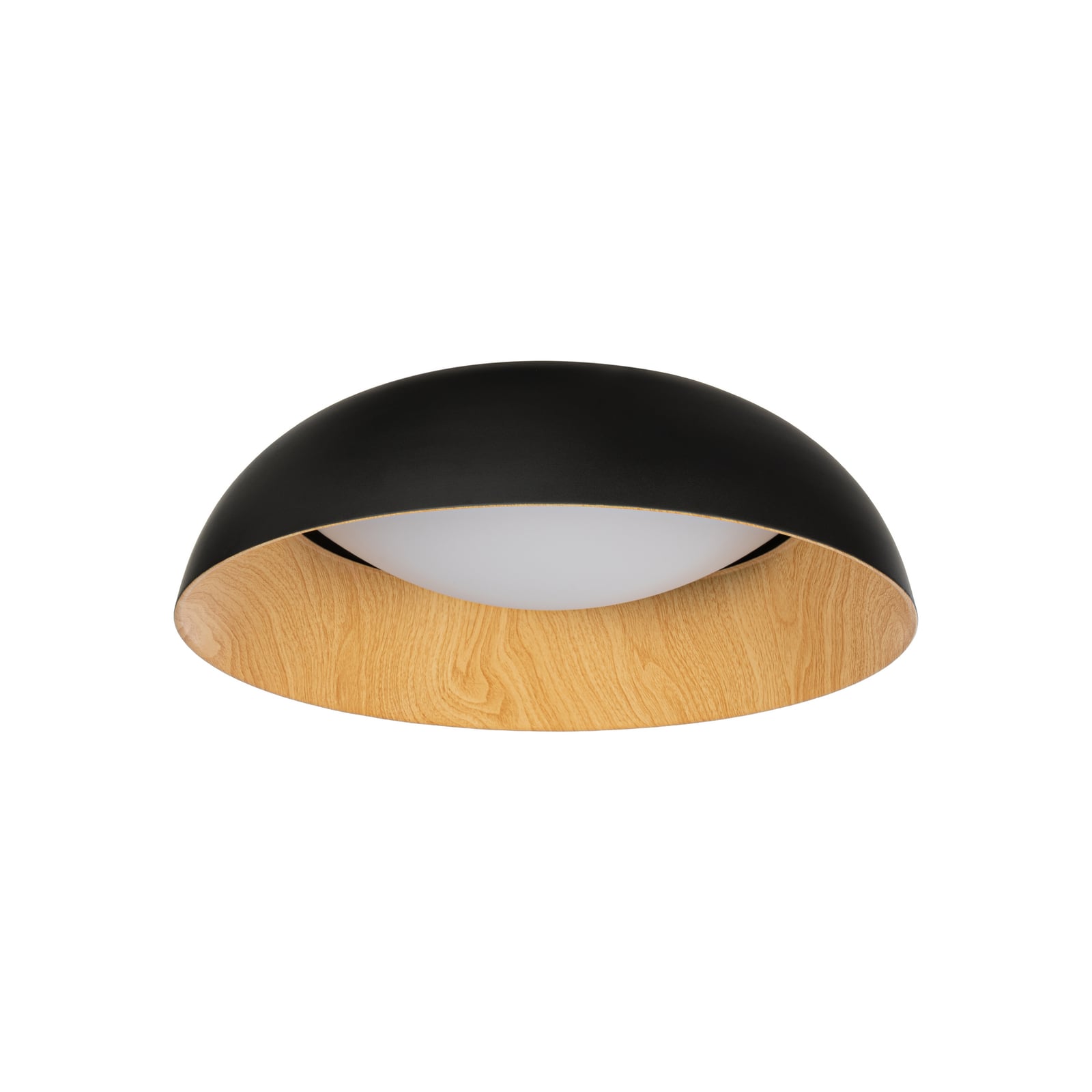 Gracyn LED ceiling light, black, Ø 50cm, dimmable - Lindby Gracyn LED ceiling light, black, Ø 50cm, dimmable - Lindby