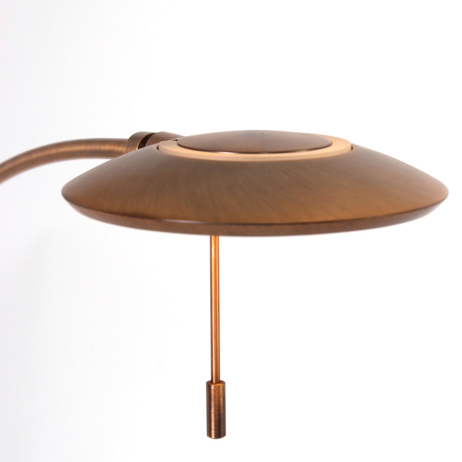 Prigušljiva i podesiva LED podna lampa Zenith bronza