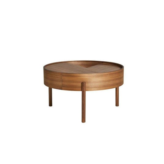 Arc Sohvapöytä Ø66 Walnut - Woud
