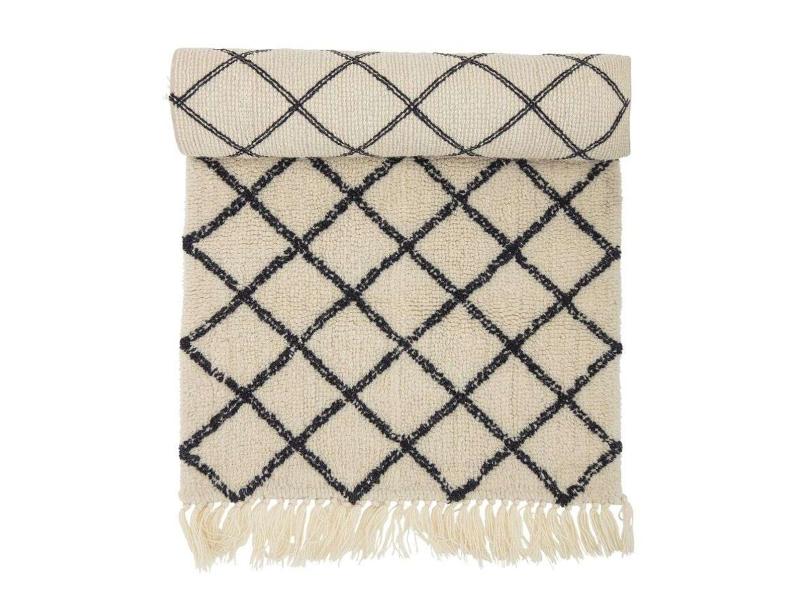 Warda Rug Nature Wool - Bloomingville