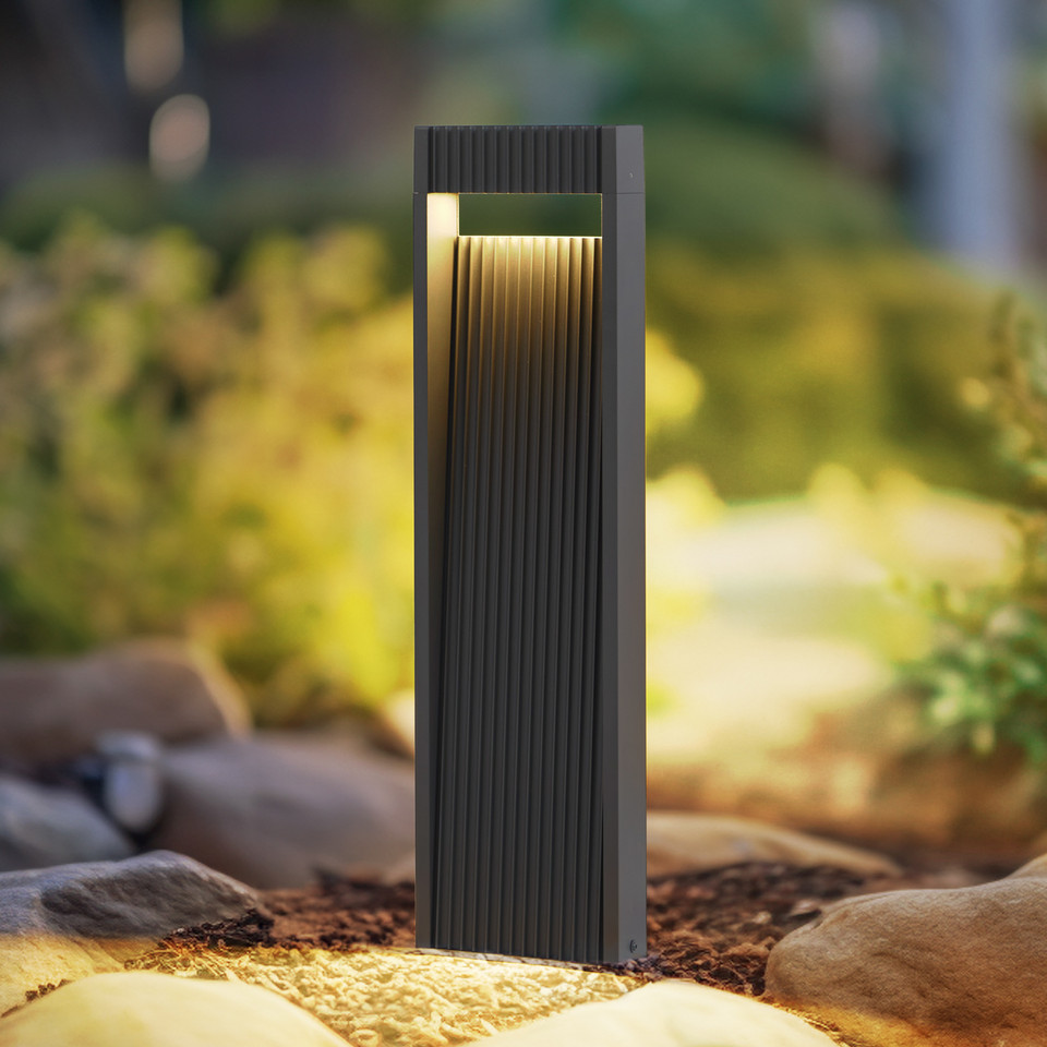 Lucande Tavion LED Utomhus Lampa H60 Antrasitt, svart från Lucande
