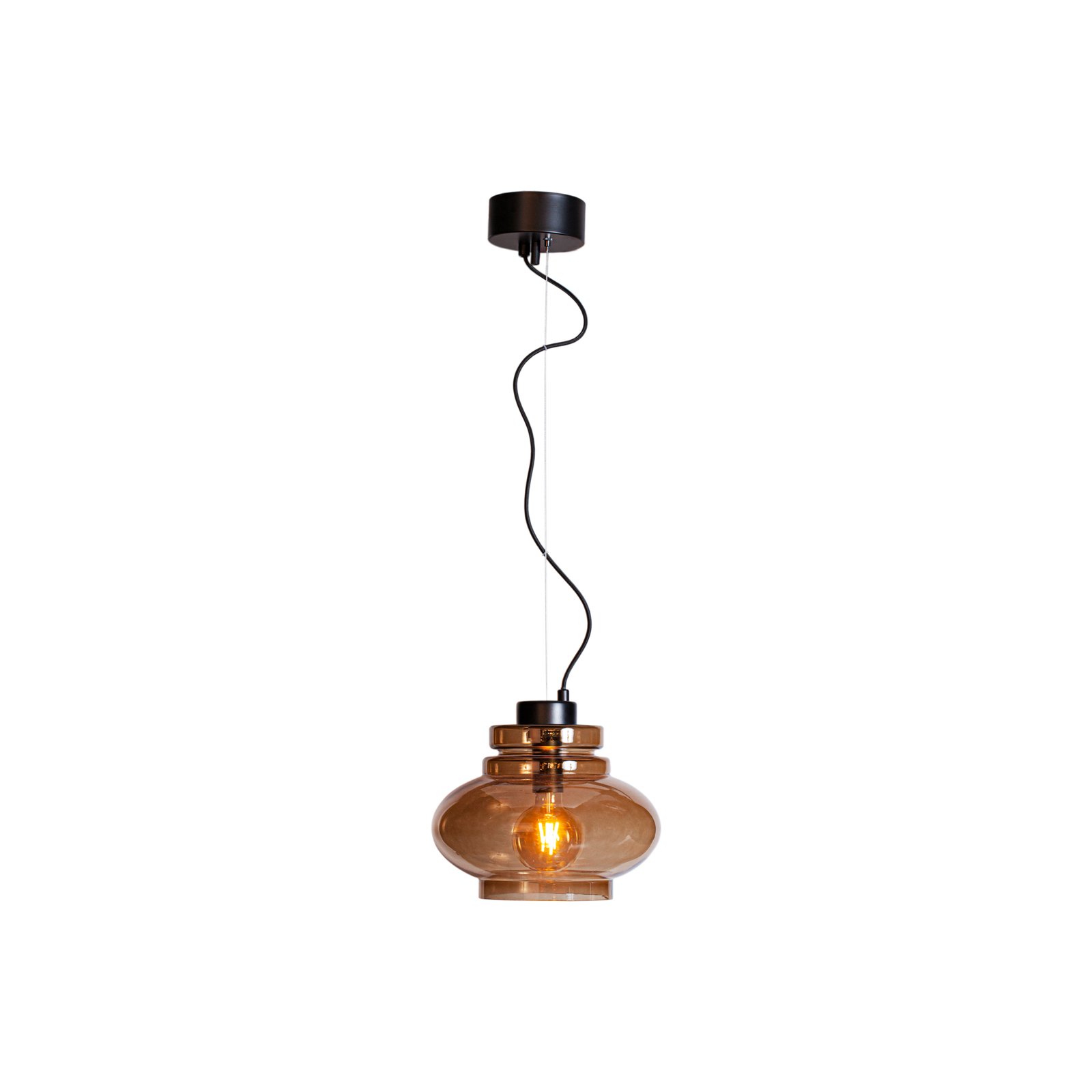 Dolores Závěsná Lampa Ø30 Brandy - By Rydéns
