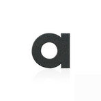 Edelstahl Hausnummern, Buchstaben + Zeichen
