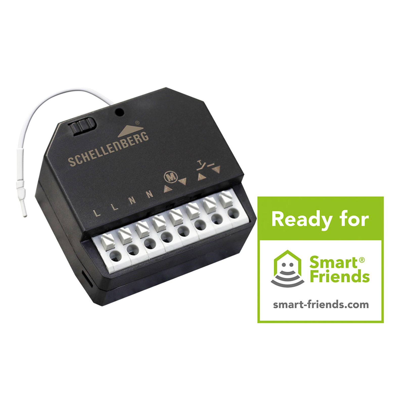 Schellenberg 20017 wireless receiver module, plastic, W: 4.5 cm, H: 4.5 cm