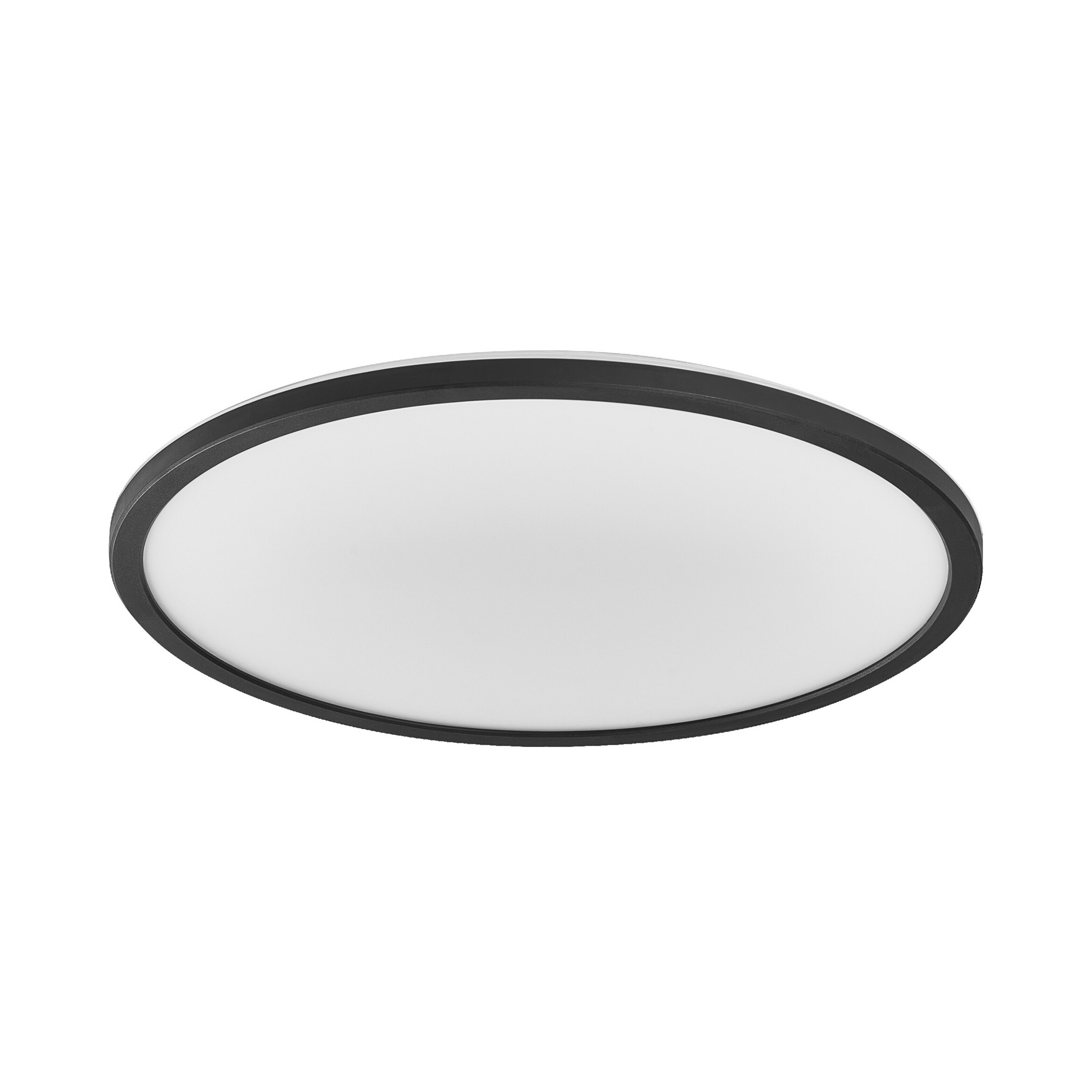 LEDVANCE Orbis Ultra Slim, melns, Ø 40 cm