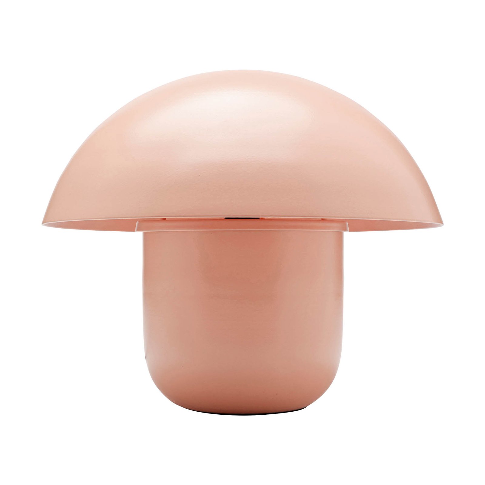 KARE lampe de table Mushroom, orange, acier, hauteur 27 cm