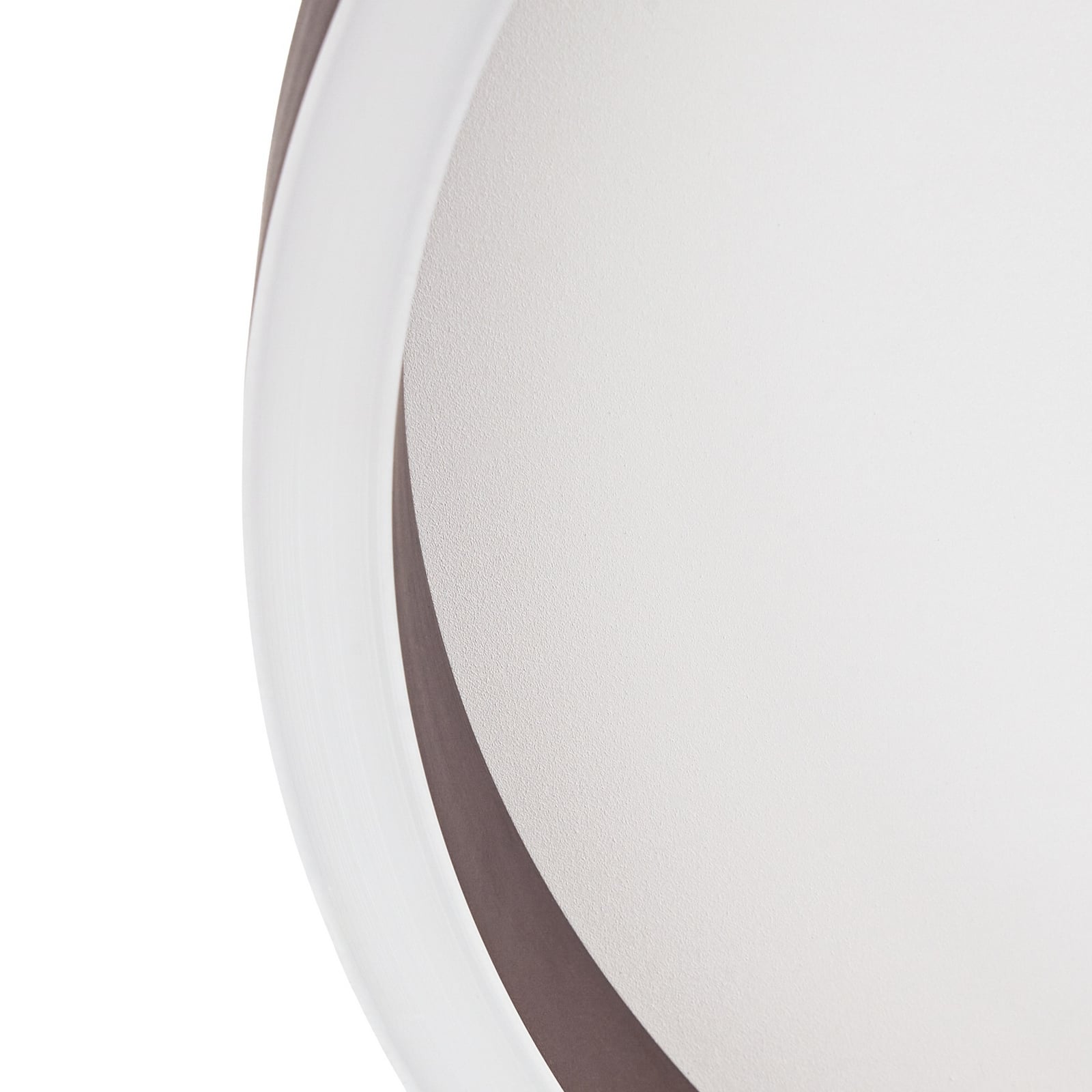 Plafoniera LED Rotundo, marrone, dimmerabile, Ø 40 cm - Lucande