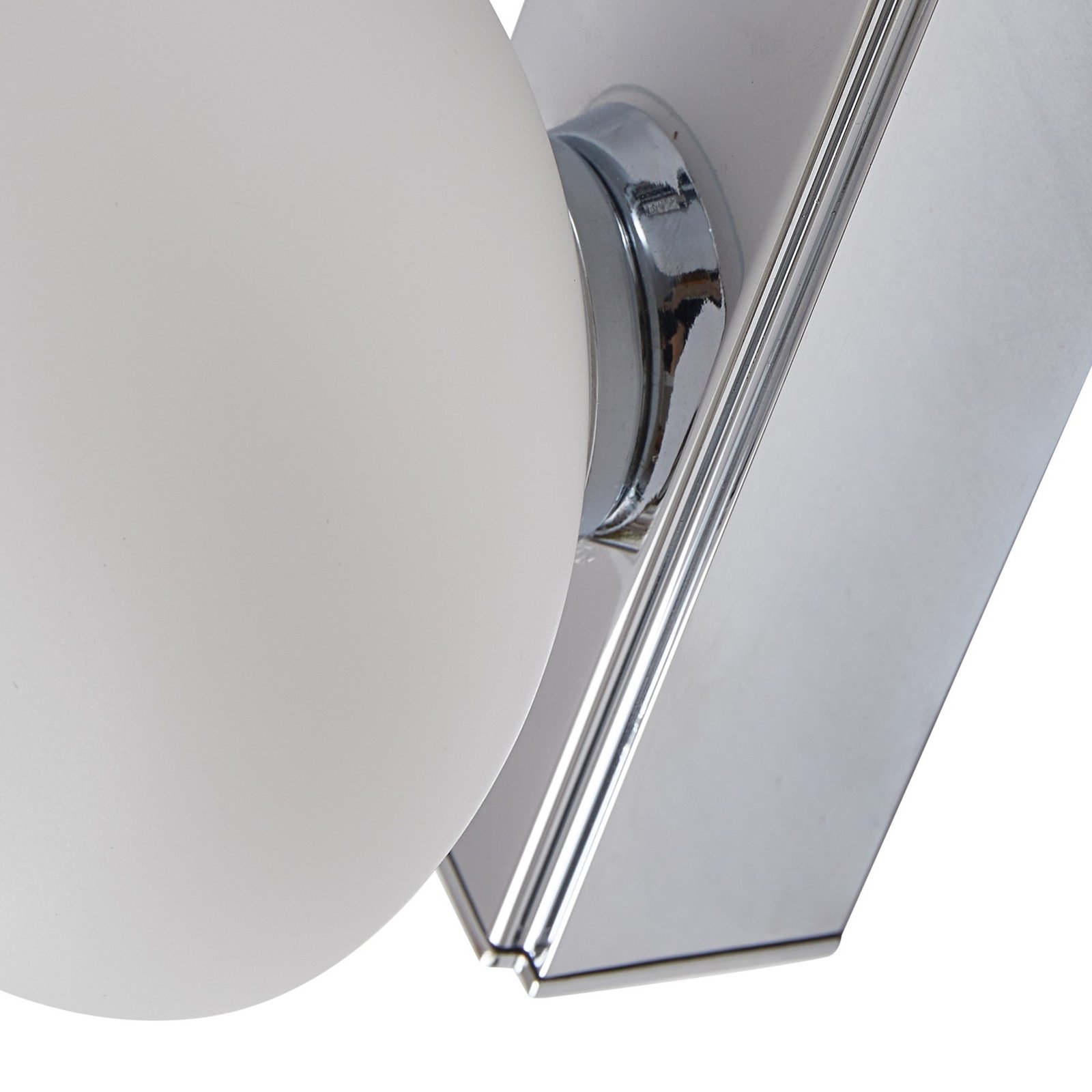 Myrra LED Vegglampe IP44 Krom/Hvit - Lucande