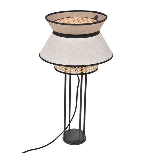 Lámpara de mesa Singapour DBL, nude - MARKET SET