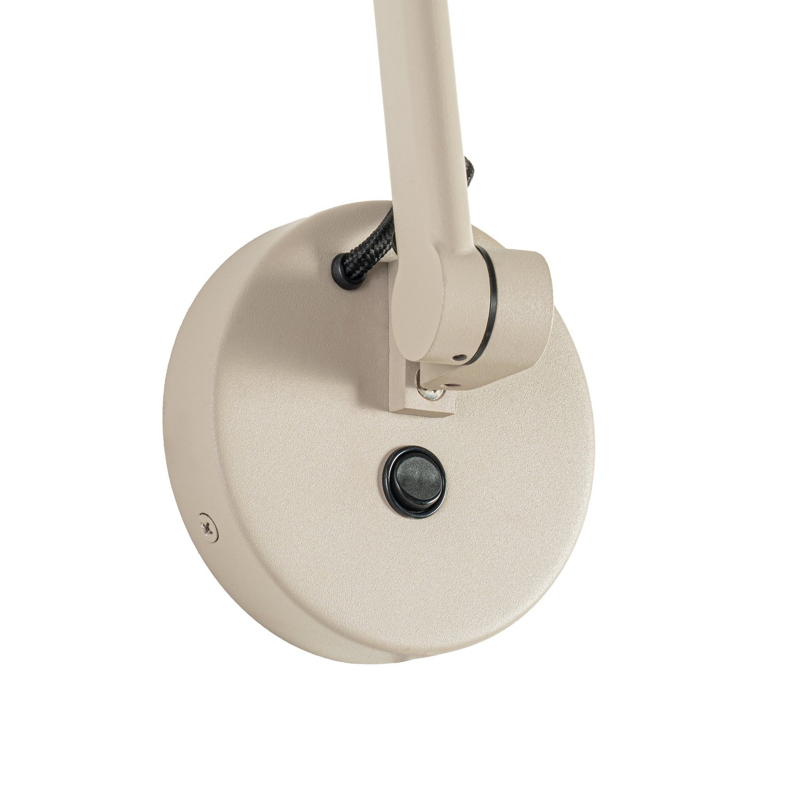 Applique murale Silka, 91 cm, beige, réglable, E27 - Lucande