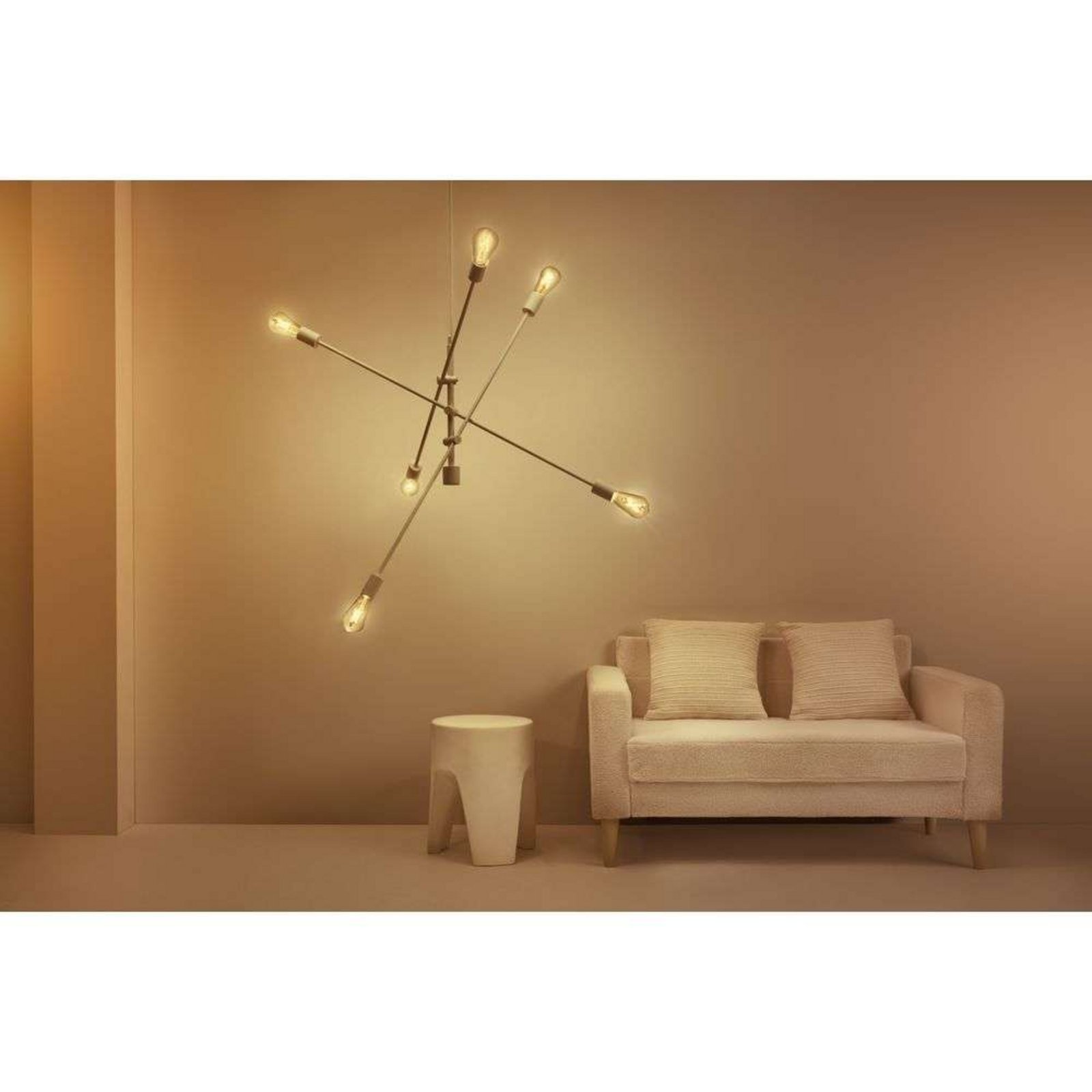 Lampadine Smart TW Amb. 8W 2200-6500K Edison Gold E27 & Remote - WiZ