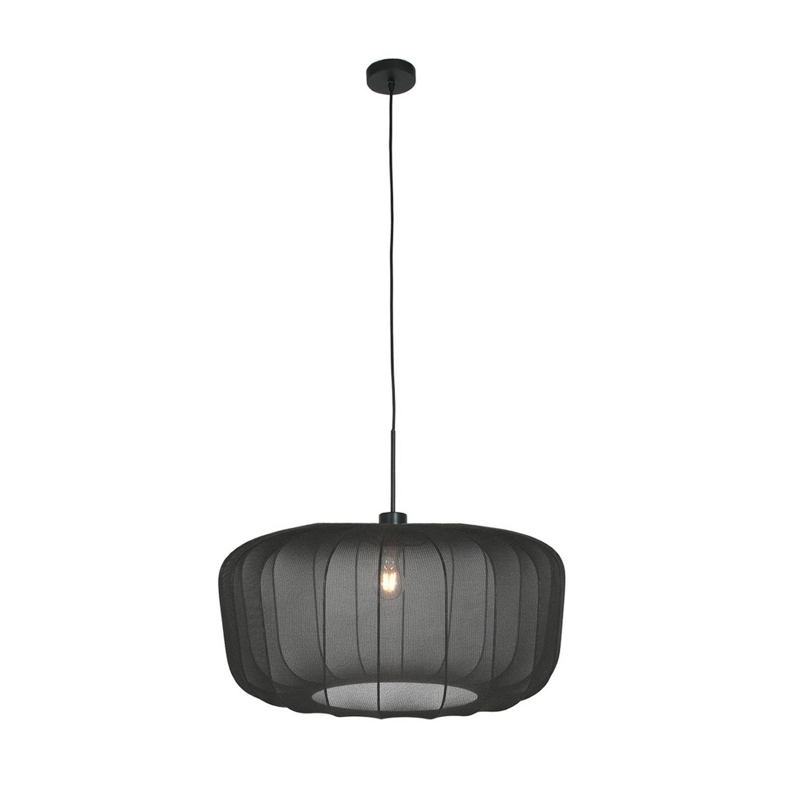 Hängeleuchte Sparkled Light, Nylon schwarz, Ø 60 cm, E27