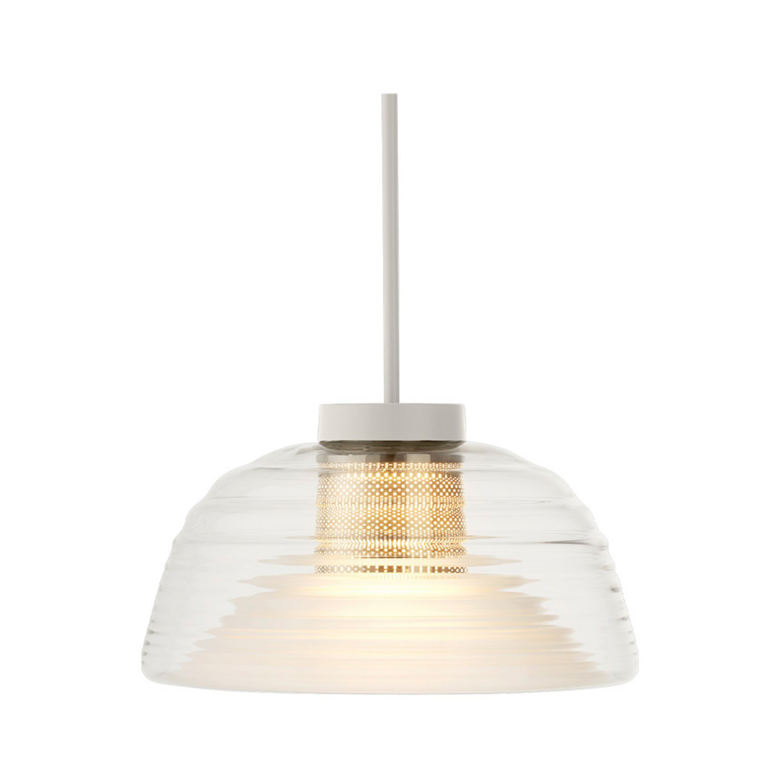 Two-Layer Závěsná Lampa Grey - Muuto