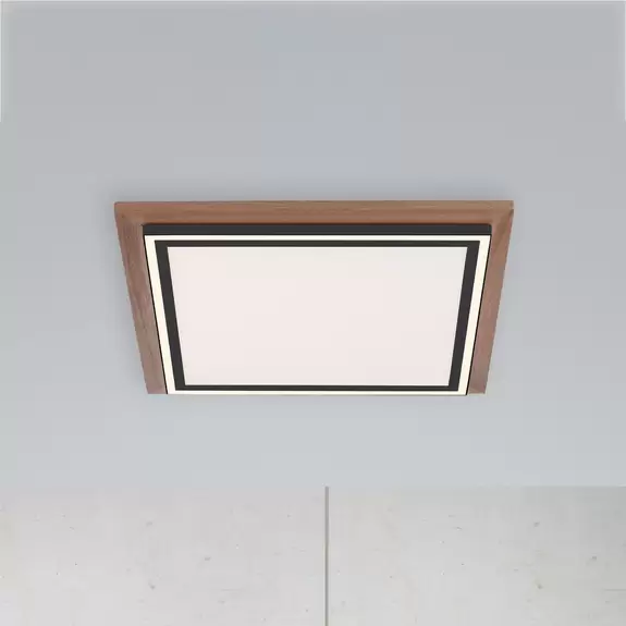 Lampenwelt Paul Neuhaus Palma LED-Deckenlampe CCT Quadrat