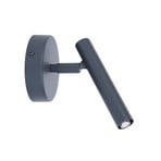 Sopel wall light, anthracite, 1-bulb, steel, height 15 cm