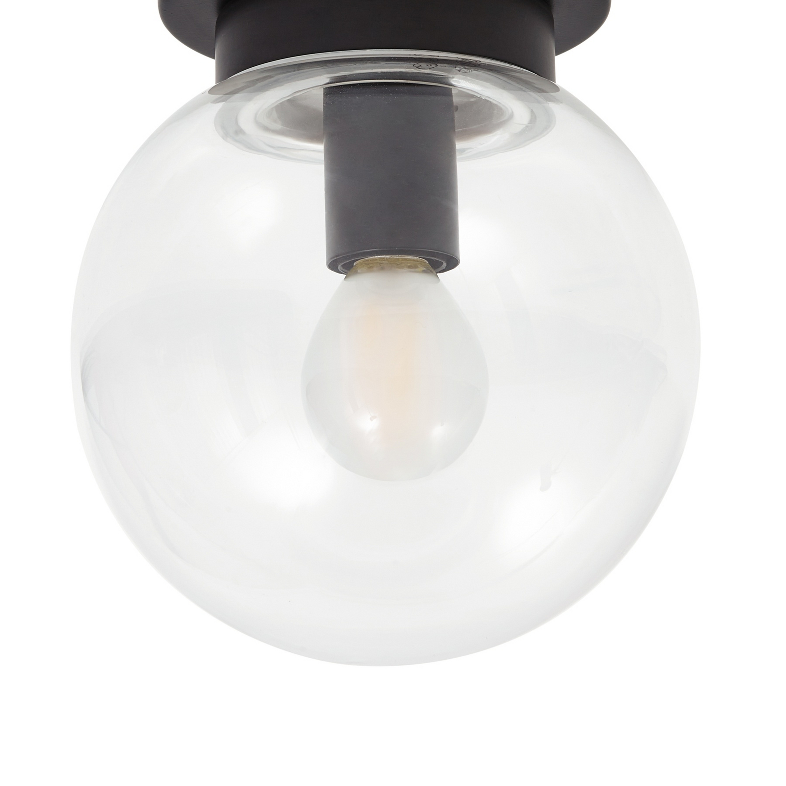 Badolo Lampa Sufitowa IP44 Czarny - Lucande