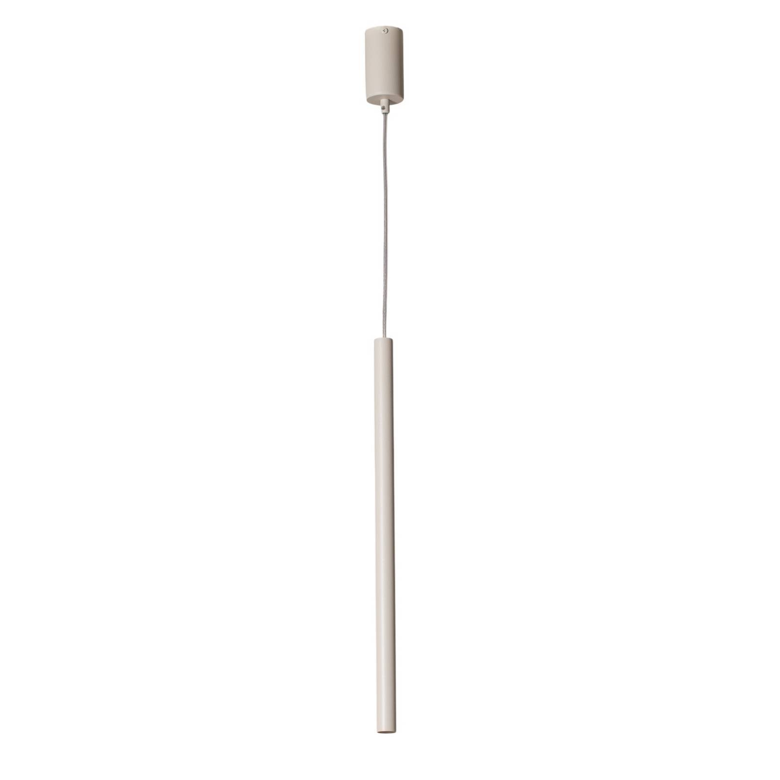 Hängeleuchte Sopel 1, taupe, 1-flammig, Stahl, G9, Ø 5 cm